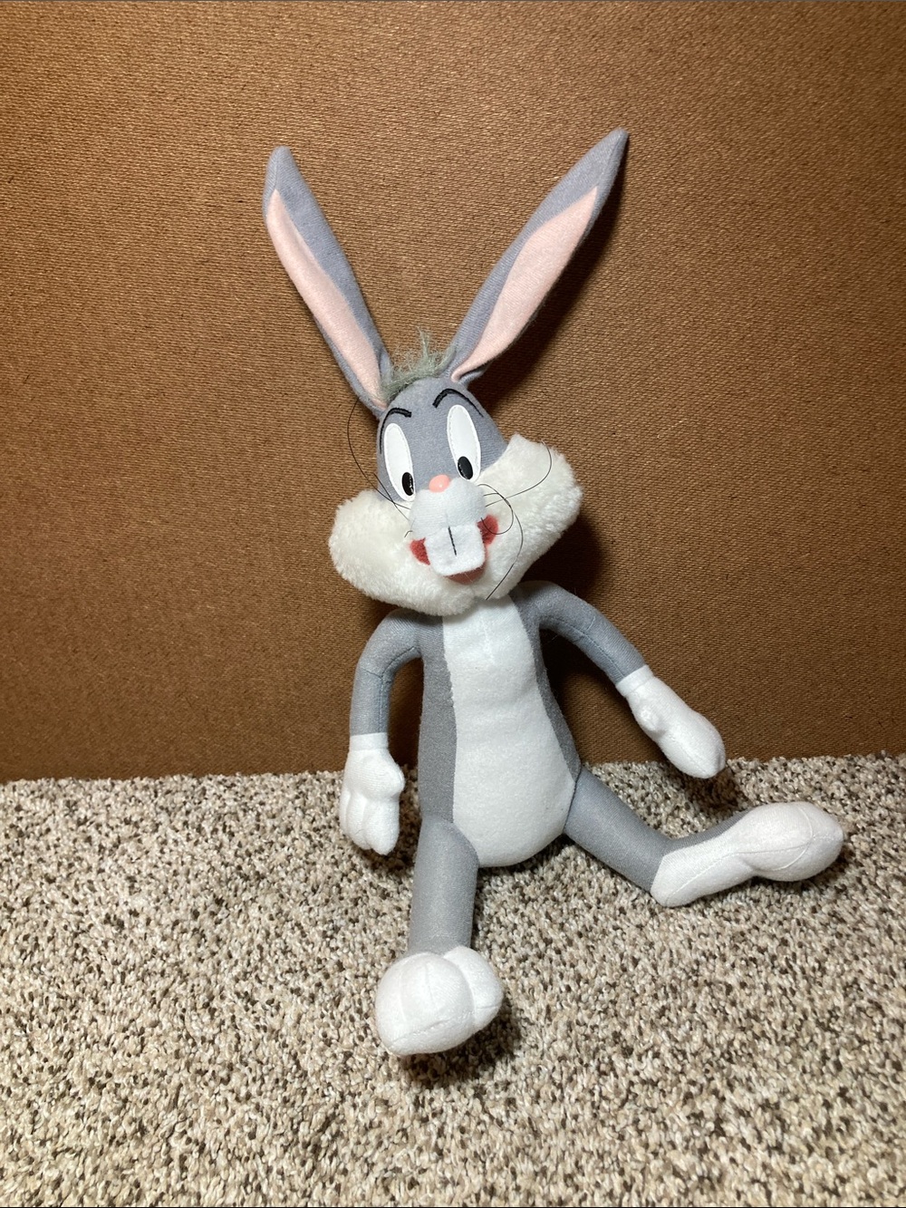 Vintage Bugs Bunny Looney Tunes Plush soft toy